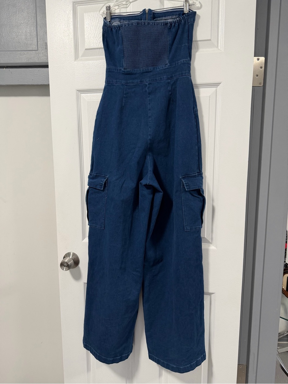 Flying Tomato Good Together Denim Jumpsuit Small - Picture 4 of 13